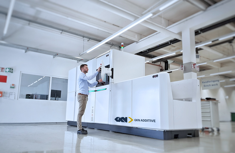 GKN Powder Metallurgy is currently validating a EOS M300-4 quad-laser system.