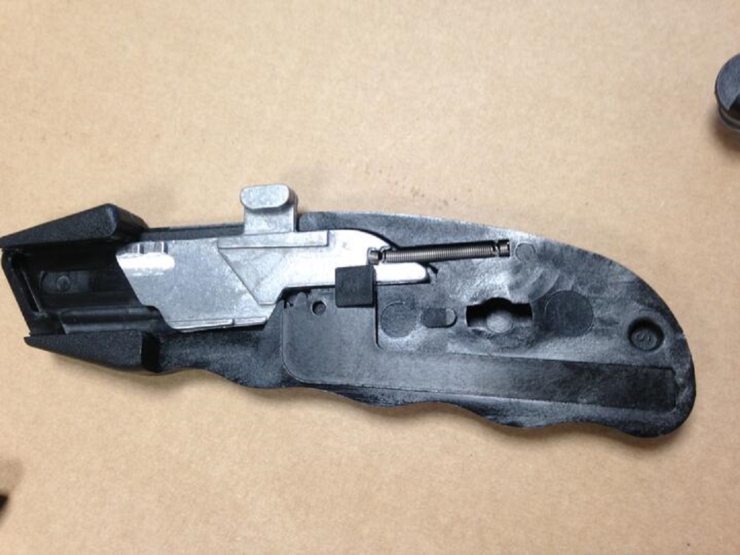 The knife manufacturer was looking into ways to make an alloyed blade carrier for the ReAkta Knife.