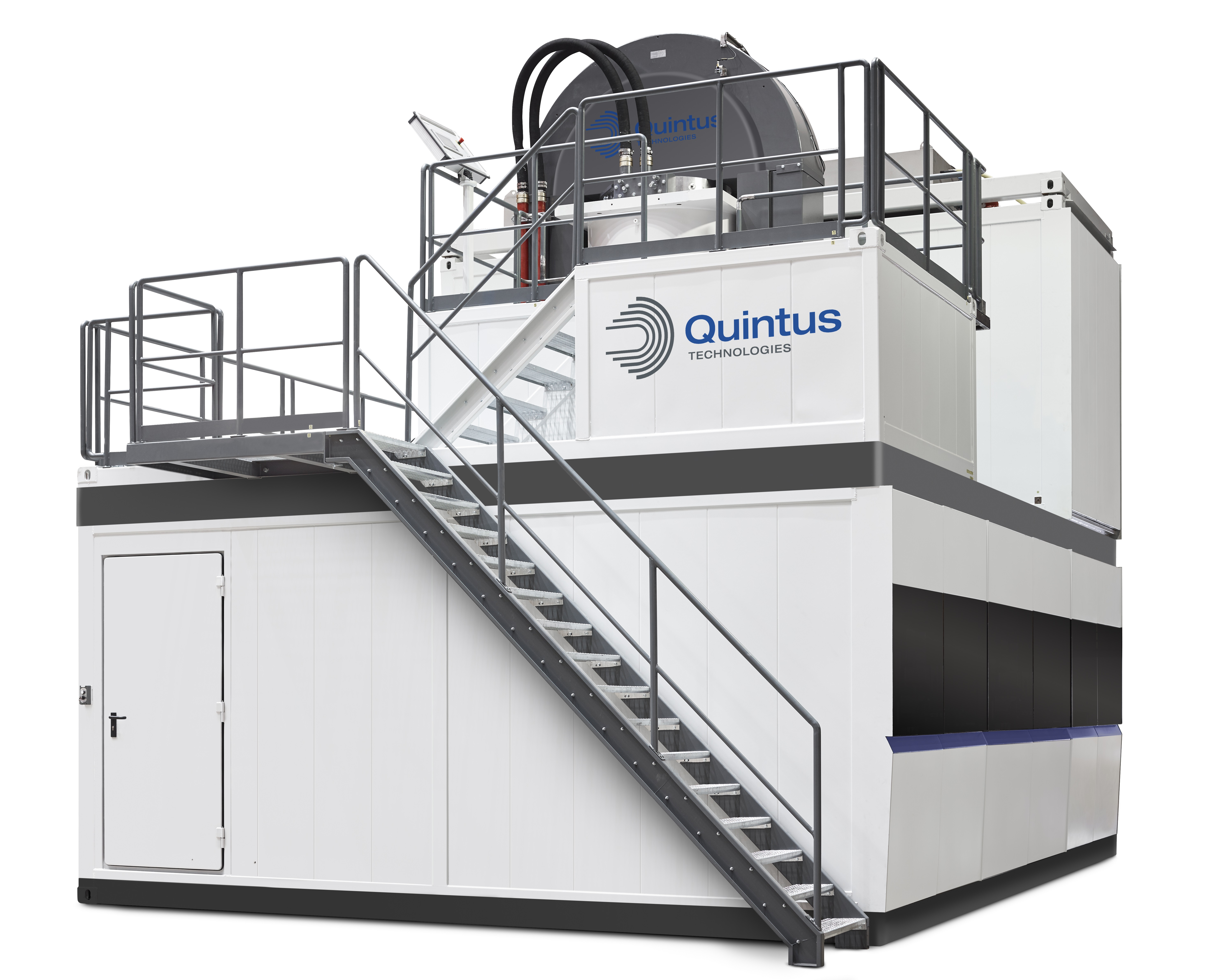 The QIH 122 M URC press with combined HIP and heat treatment. (Photo courtesy Quintus Technologies.)