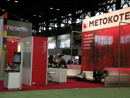 The 2011 FABTECH show served as the launchpad for Kontrol 360, Metokote's complete suite of customer-focused, value-added services. This includes process monitoring, tracking, logistics, and e-coat solutions.