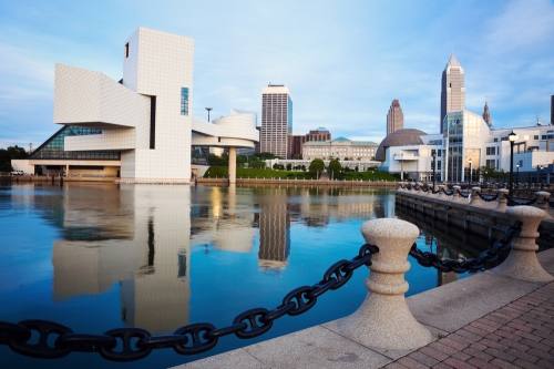 Cleveland State University is based in downtown Cleveland, Ohio.