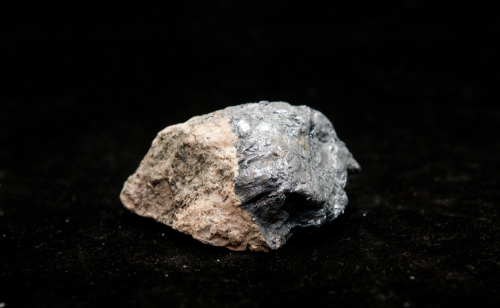 Molybdenite, a molybdenum ore, one of the rare earth metals exported from China.