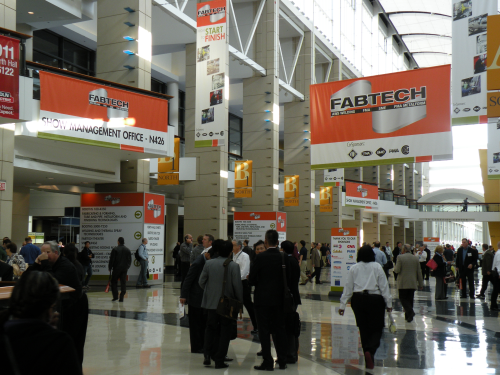 More than 26,000 people pre-registered to attend FABTECH  2011 at McCormick Place in Chicago.