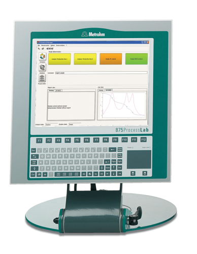 Figure 5 . Rendering of an analyzer that is closely integrated with the plating process