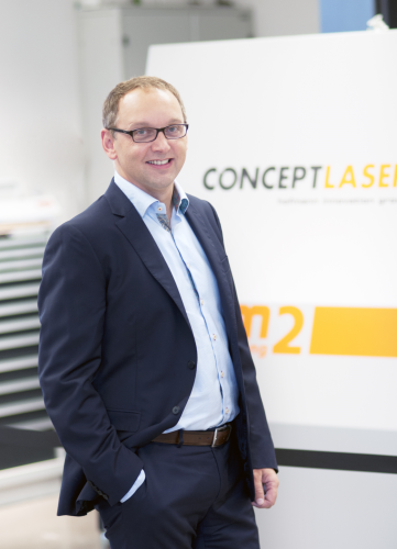 Concept Laser’s president & CEO Frank Herzog predicts growth in 2015.