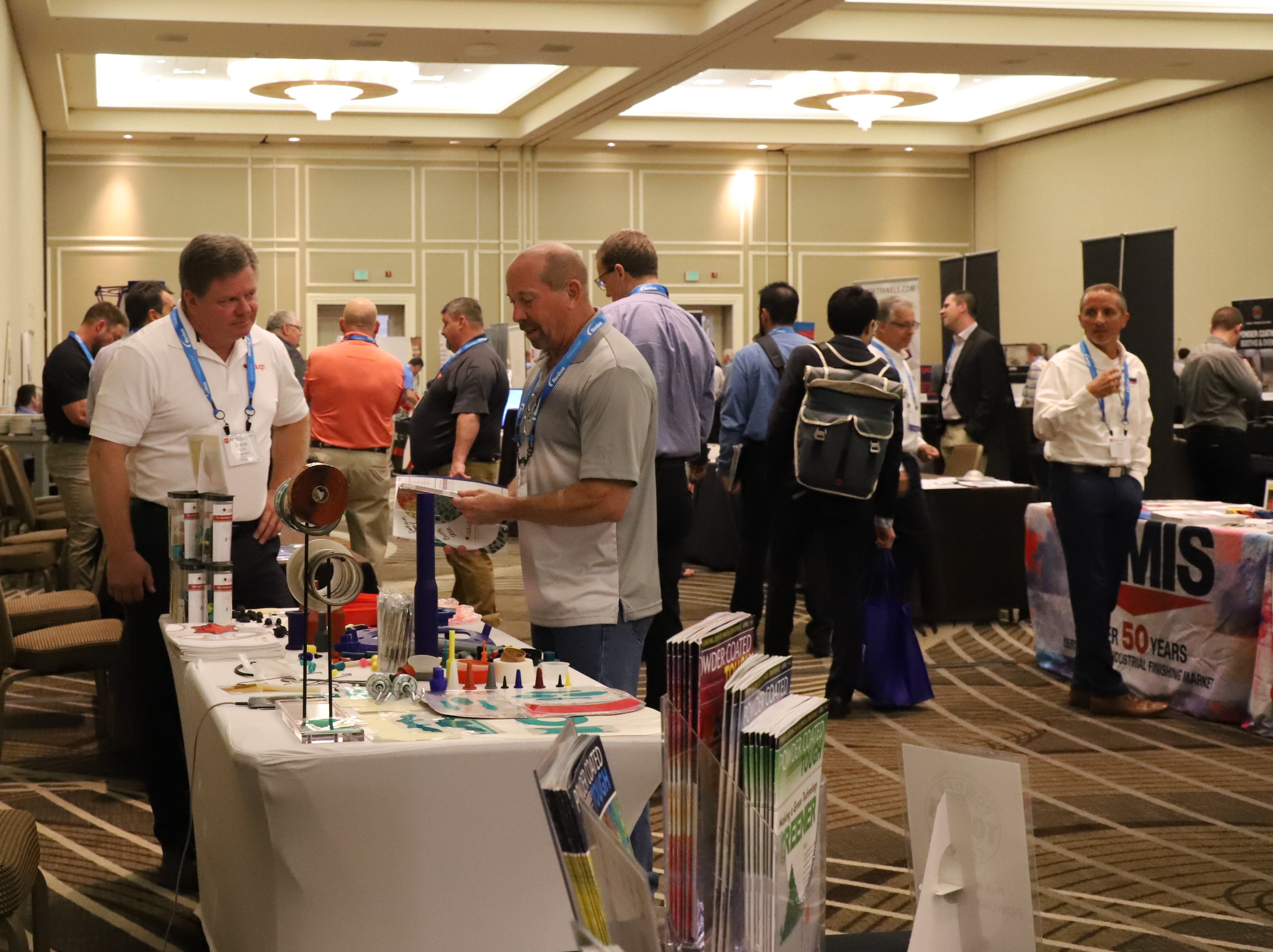 The PCI's Tabletop Exhibition offers the opportunity to meet with suppliers face-to-face.