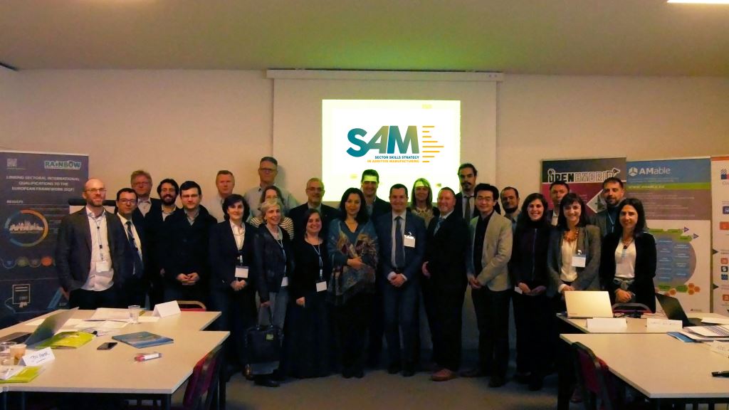 The EPMA has become a partner of the Skills Strategy in Additive Manufacturing Project (SAM).