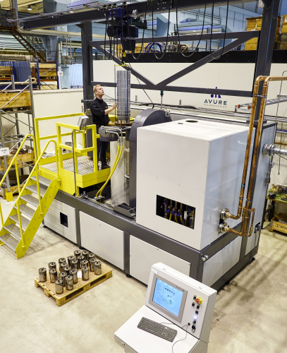 Avure’s new Isostatic Pressing Application Center in Västerås, Sweden, allows parts manufacturers to verify fabrication processes and attain cycle optimization before going into full-scale production. (Photo courtesy Avure Technologies)