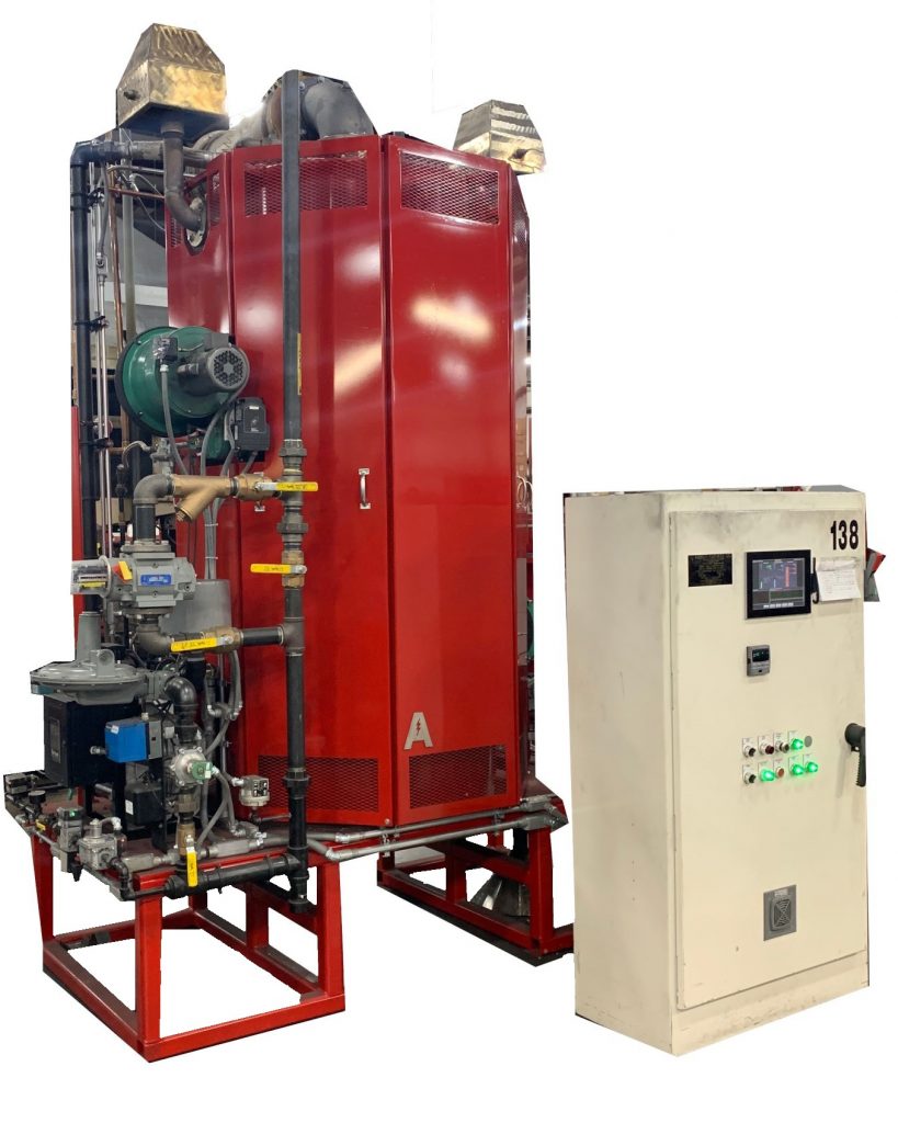 The Abbott SP-6000 generator is modular, with each module producing up to 6000 SCFH of endothermic gas, according to the company.