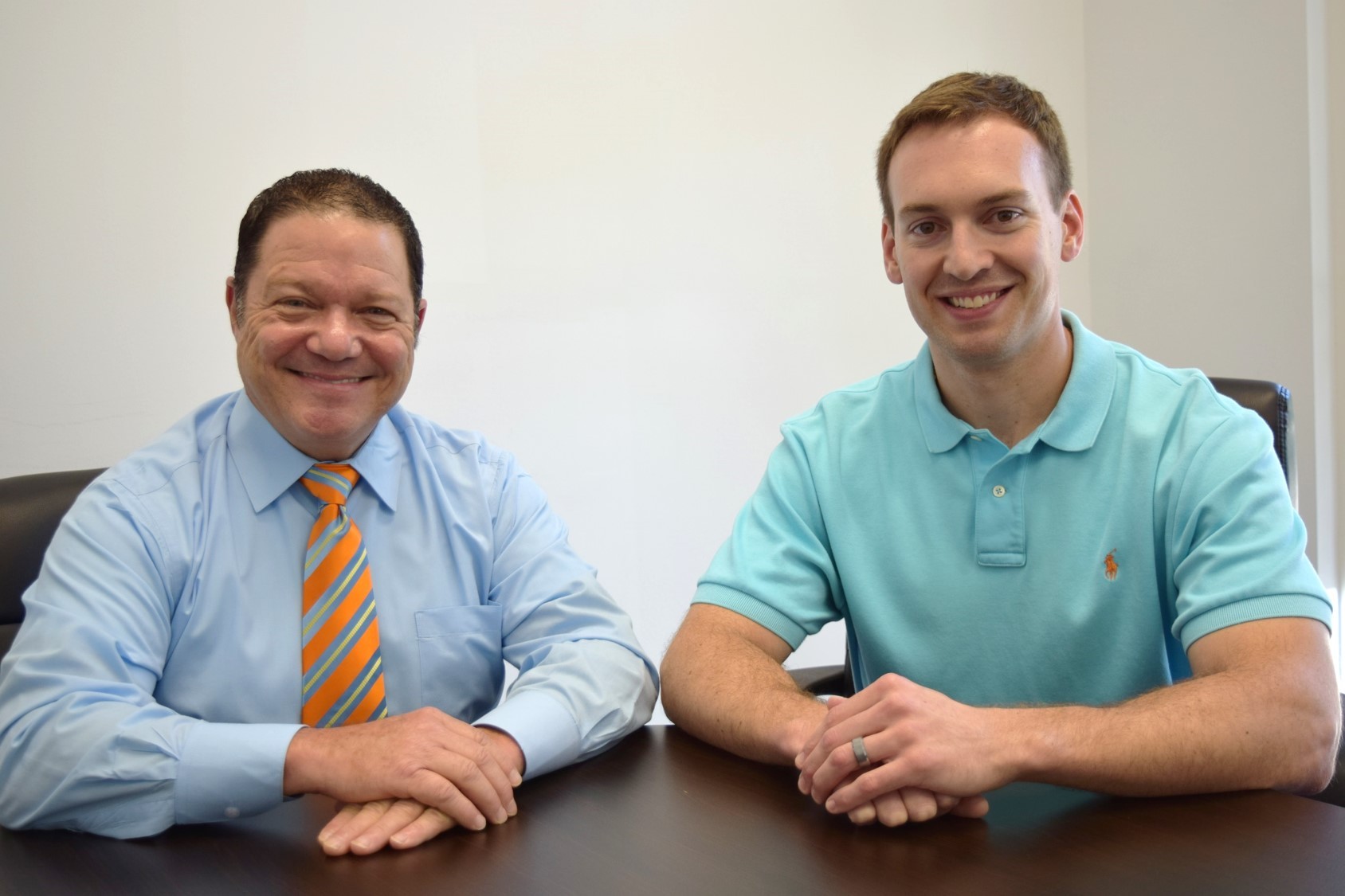 From left to right: J Louis Schlegel IV, global vice president of sales, and Rick Clark, vice president of operations. (Photo courtesy Business Wire)