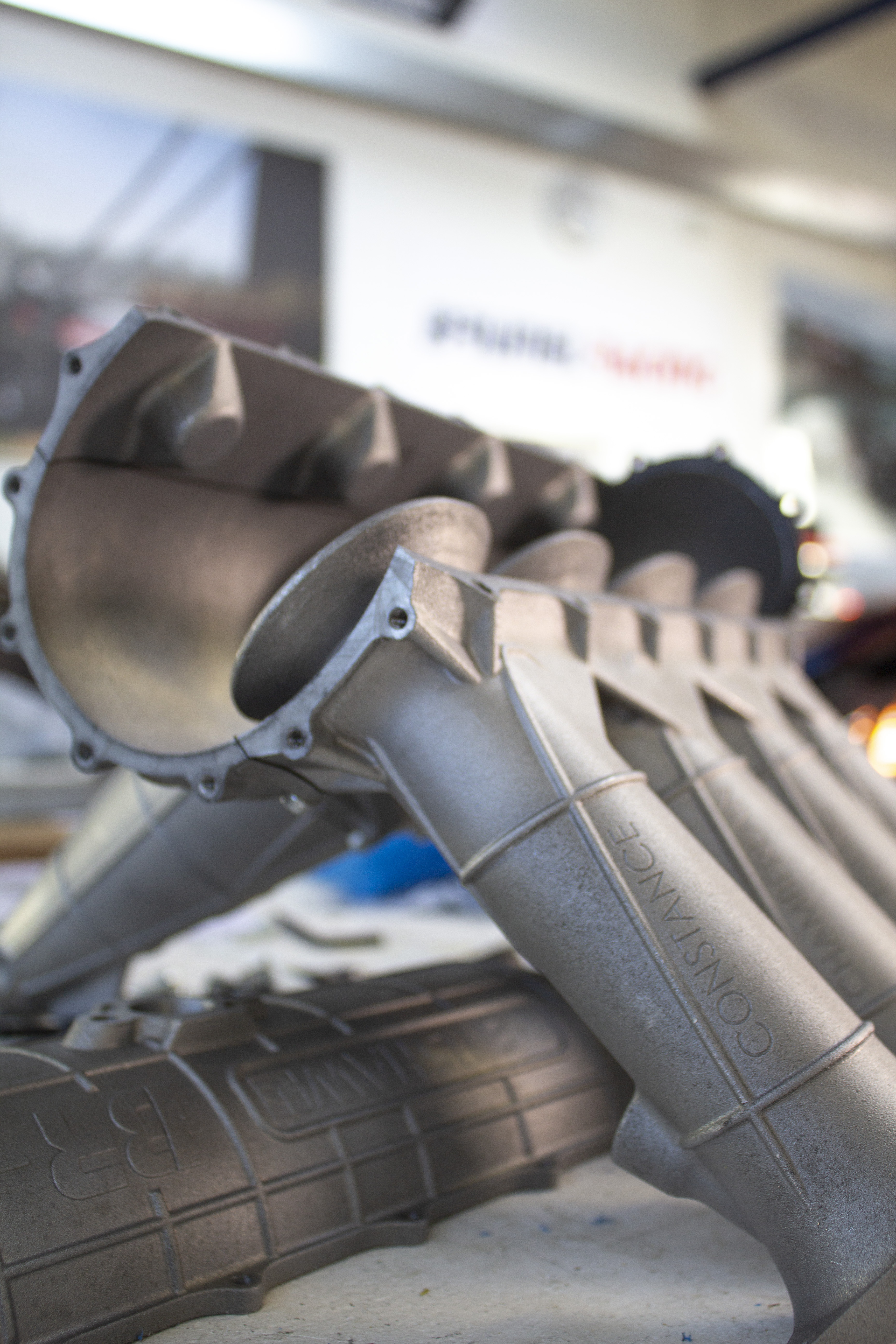 The Brunel University London race team has created a 3D printed manifold part for its BR-XX car.