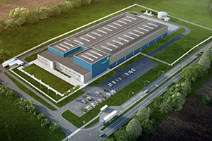 Umicore's new catalyst production facility in Nowa Ruda, Poland.