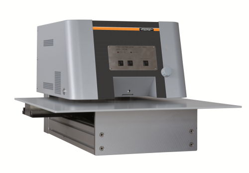 Fischer's new dispersive x-ray fluorescence (EDXRF) instrument can measure thin coatings, contacts and components on PCBs, and also determine the composition of electroplating baths.