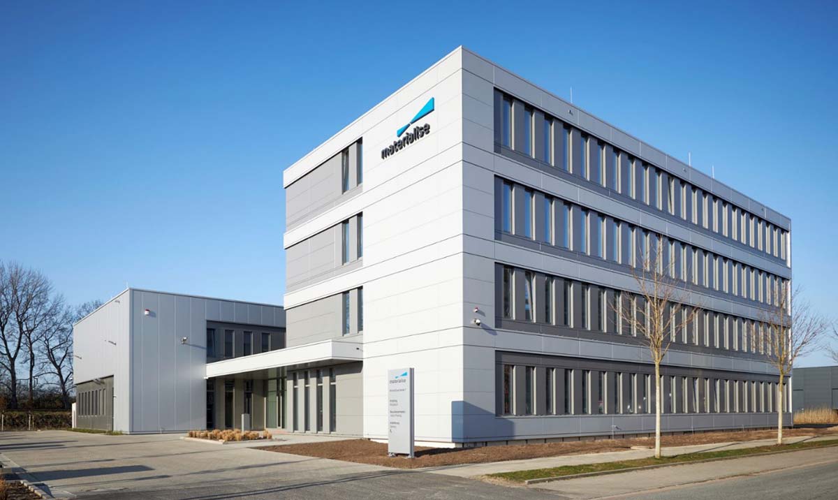 Materialise’s 3D printing center in Bremen, Germany.