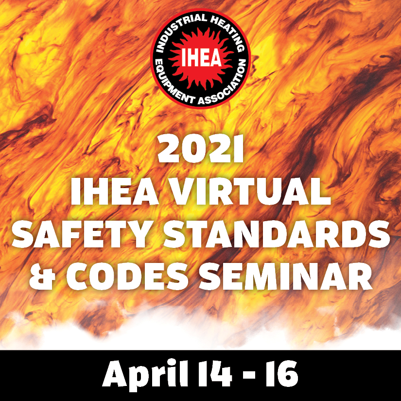 The seminar about safety standards and codes takes place online from 14–16 April 2021.