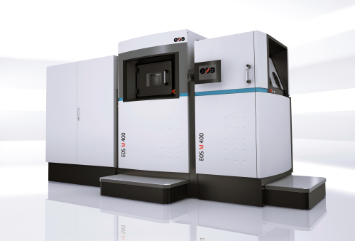 The new EOS M 400 for additively producing metal components.