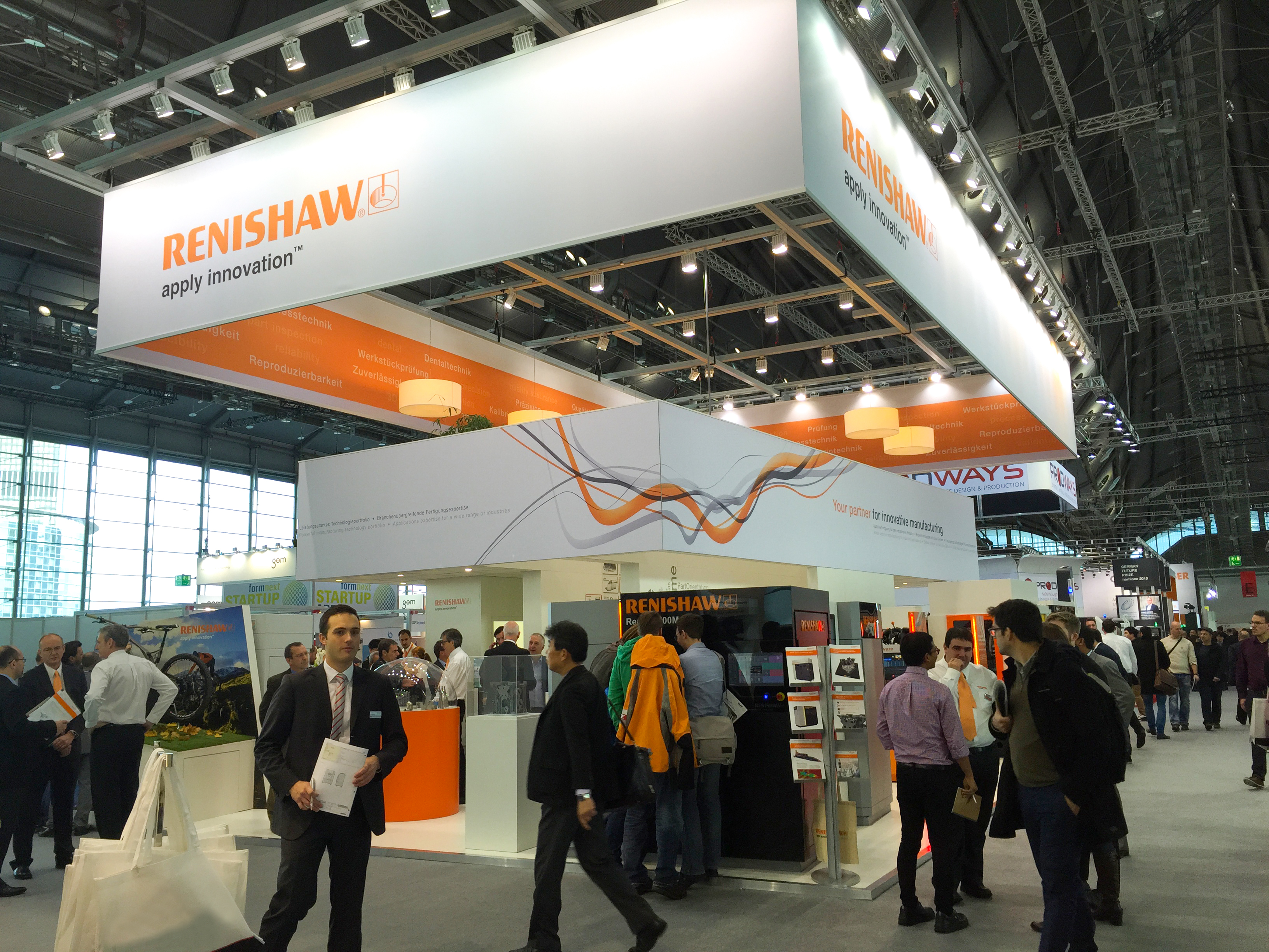 Renishaw is showcasing its range of 3D printing technologies at Formnext.