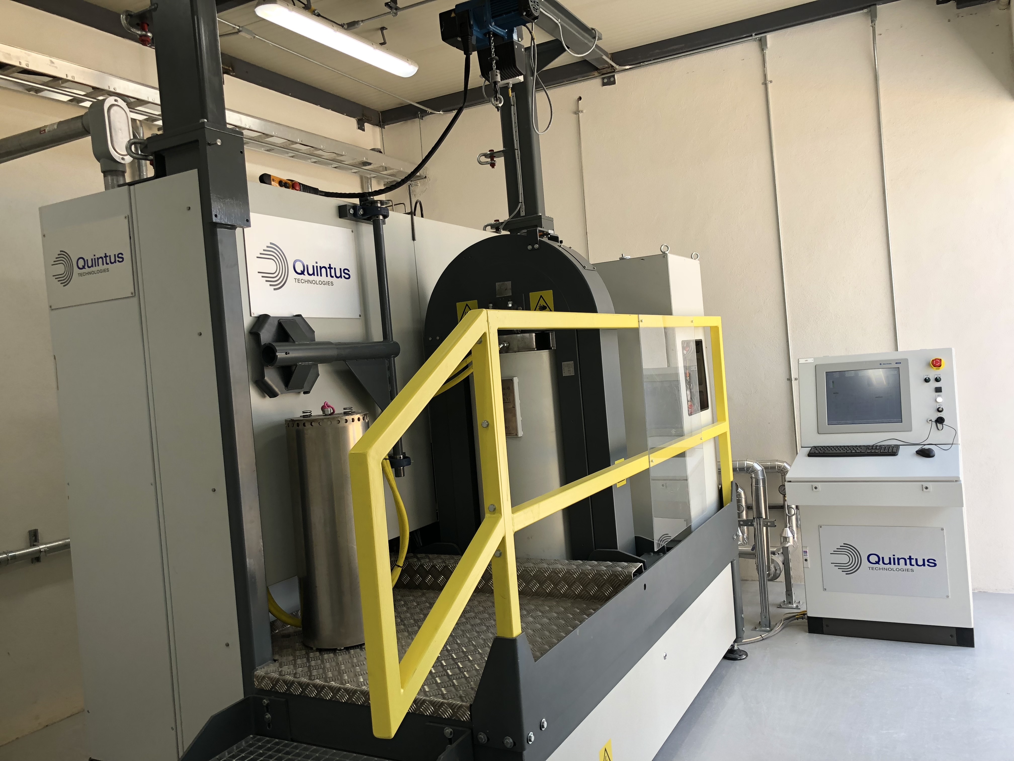 The Quintus QIH-15L HIP system will support advanced process development and production at CIDESI, one of Mexico’s top research and innovation organizations. (Photo courtesy Quintus Technologies.)