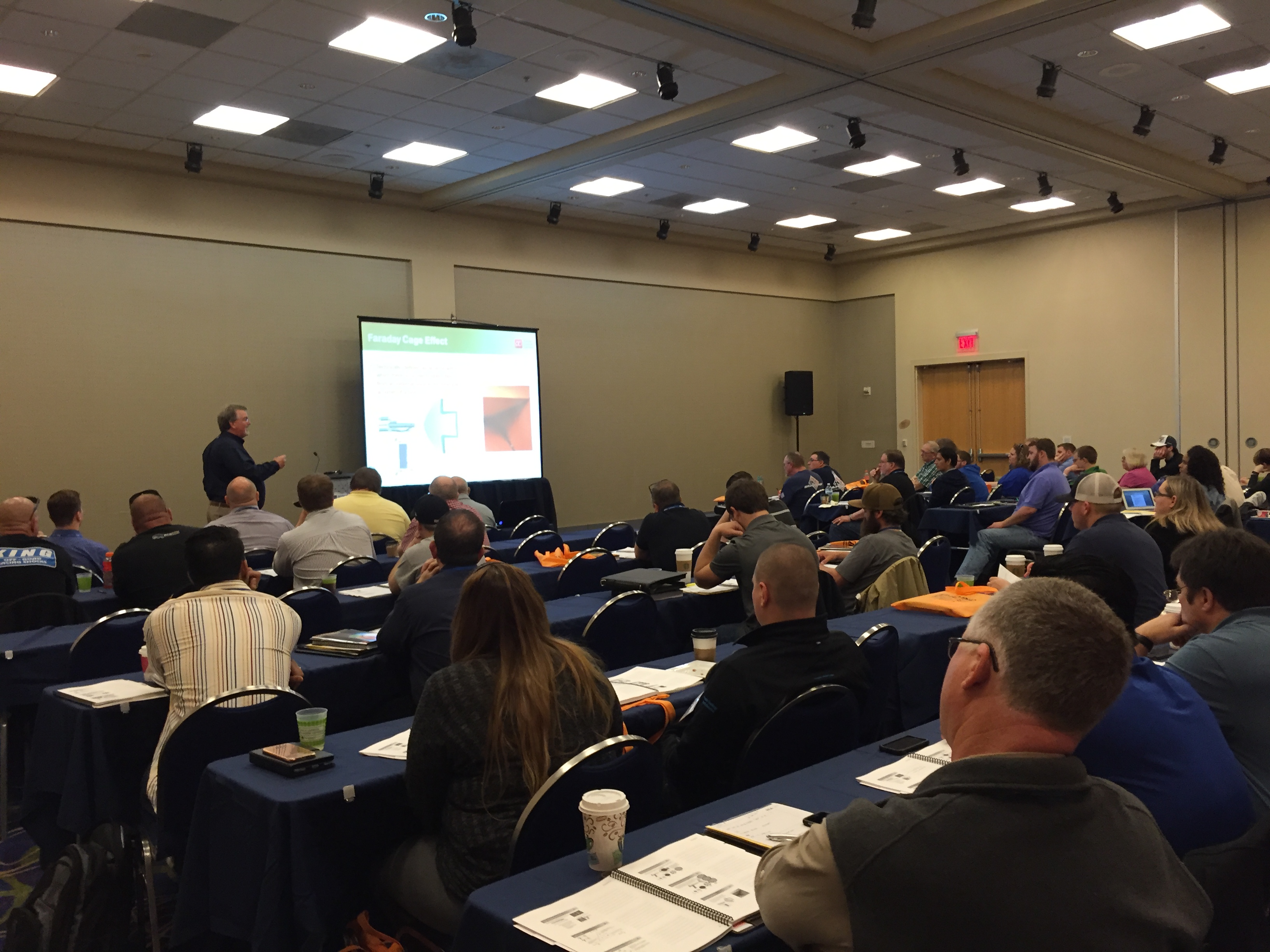 Attendees get the most current powder coating information from industry professionals.