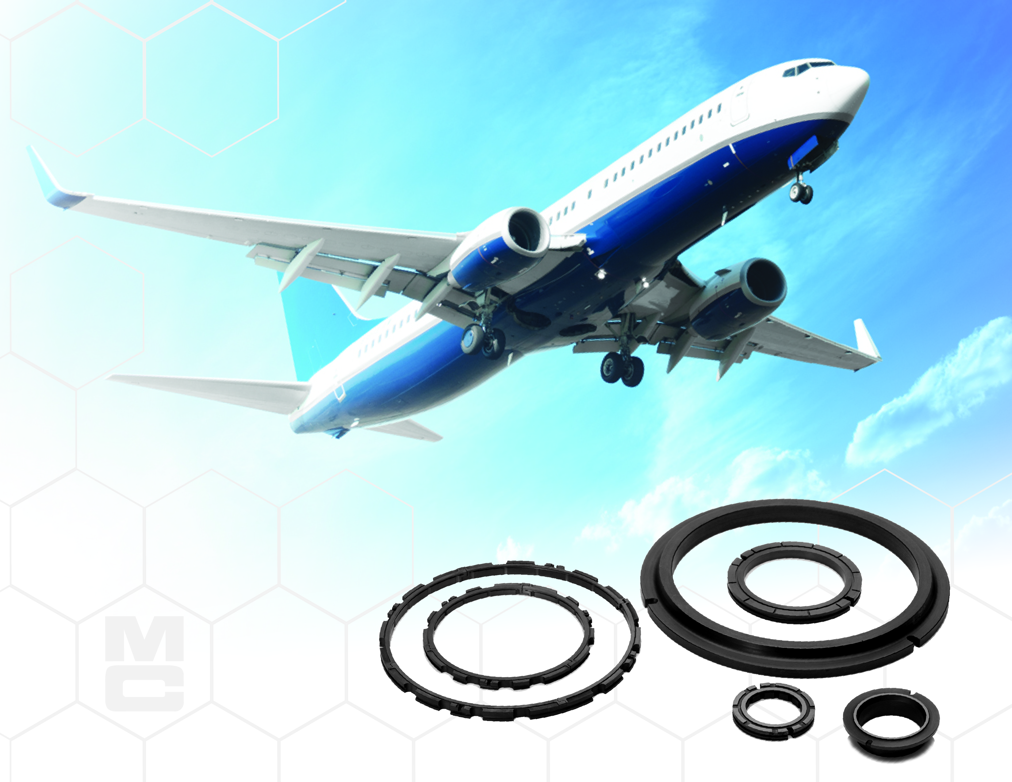 Metallized Carbon Corporation (Metcar) says that its products are suitable for aerospace gearbox applications.